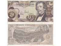 tino37- AUSTRIA - 20 SCHILLINGS - 1967 - VF