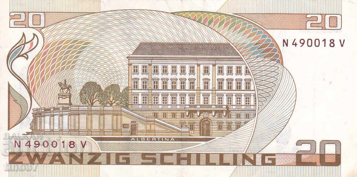 Δημοπρασία tino37- ΑΥΣΤΡΙΑ - 20 SCHILLINGS - 1986 - VF