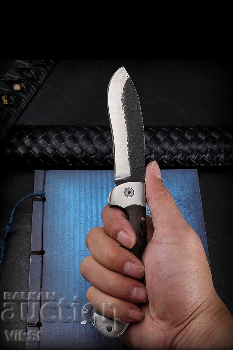 Σφυρήλατο πτυσσόμενο μαχαίρι, St 65kh13/Αφγανιστάν/ - 7