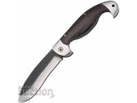 Cuțit pliabil forjat, Otel 65kh13/Afganistan/