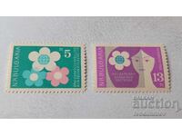 Γραμματόσημα Ν. Λ. Δ. Β. VIII Παγκόσμιο Φεστιβάλ Νεολαίας 1962