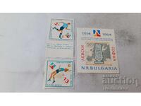 Poshtenski blok i marki NRB 50 godini Λέφσκι - Σόφια 1914 - 1964