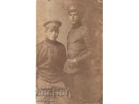 Old postcard - Young soldiers