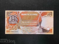 UGANDA, 200 de șilingi, 1987, UNC