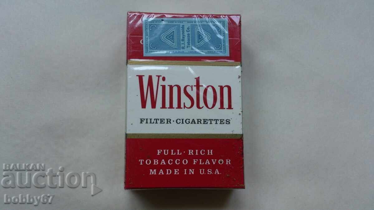 Old, unopened box of "Winston" cigarettes - USA, US with price 45.00 BGN | € 23.01