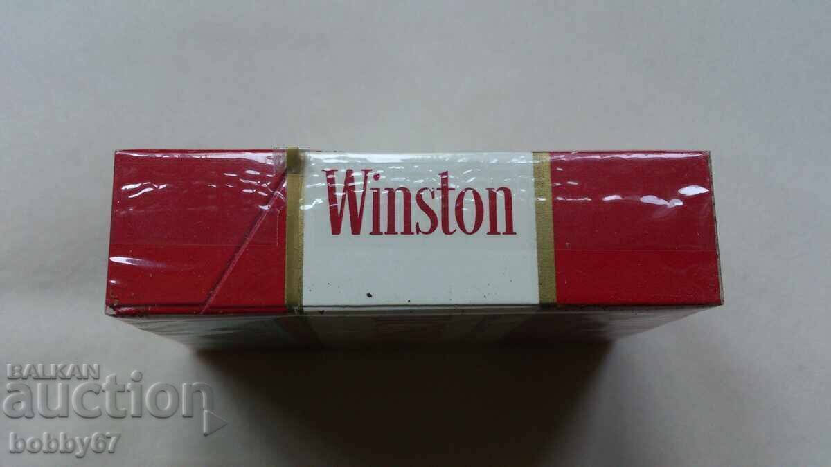Old, unopened box of "Winston" cigarettes - USA, US - 5