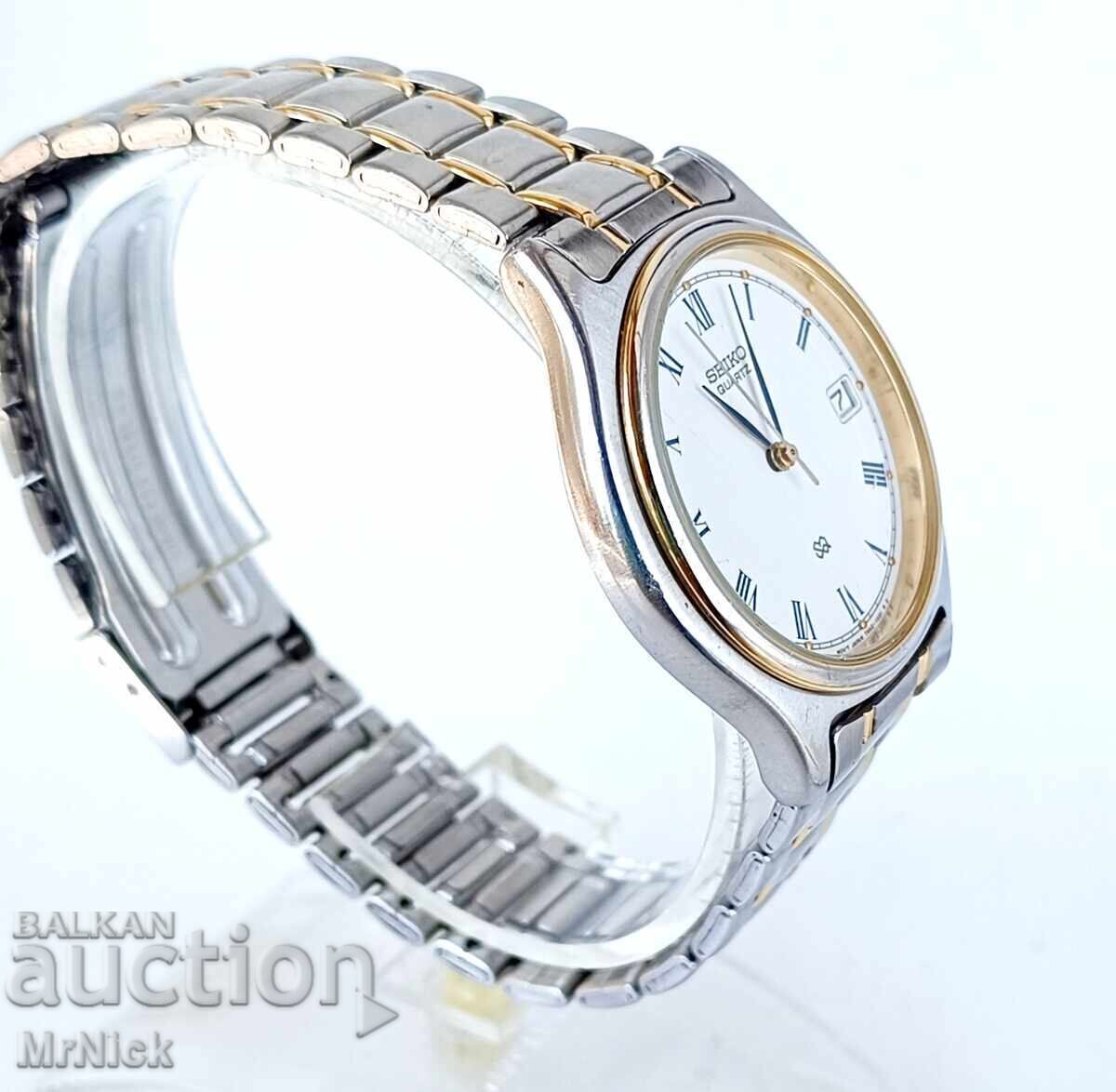 Δημοπρασία Ανδρικό vintage quartz αθλητικό ρολόι Seiko 7N42-7011