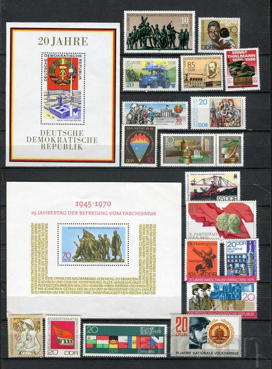 Licitație RDG MnH - Propagandă, aniversări și altele Licitație RDG MnH - Propagandă, aniversări și altele