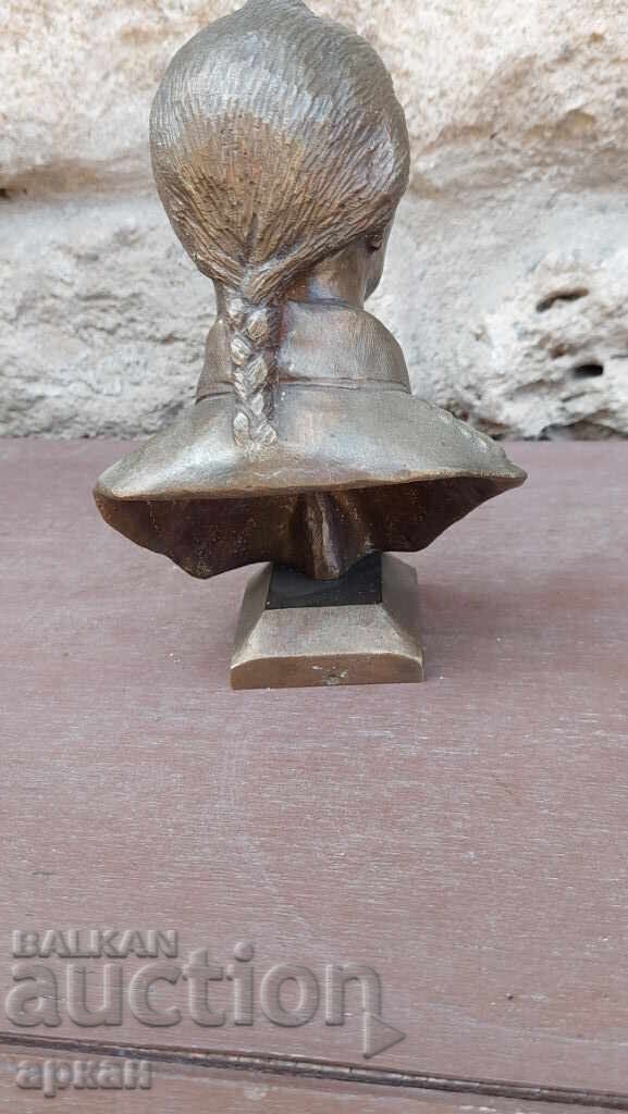 Бронзова тежка фигура на Генералисимус Суворов  Царска Русия - 7