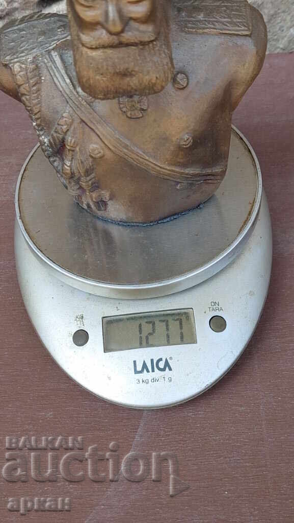 Бронзова фигура на Император Александър III  Царска Русия - 6