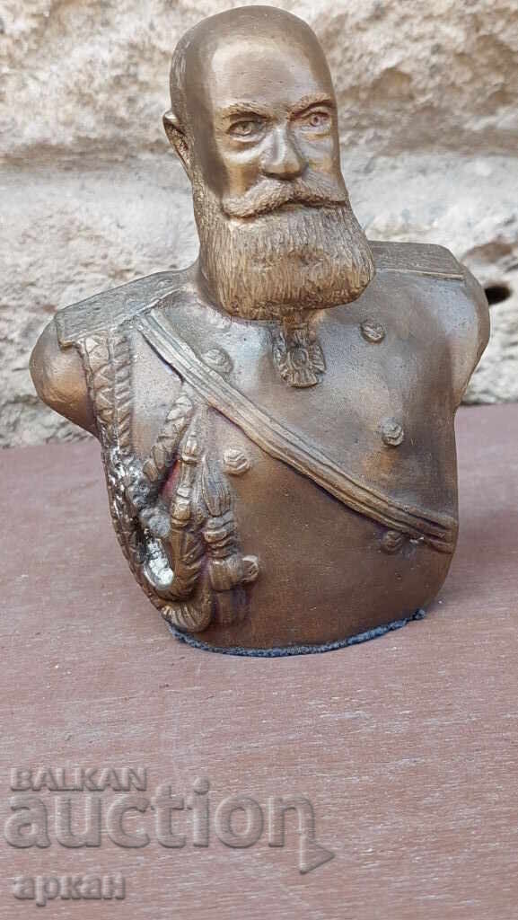 Бронзова фигура на Император Александър III  Царска Русия - 7