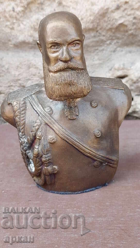 Бронзова фигура на Император Александър III  Царска Русия