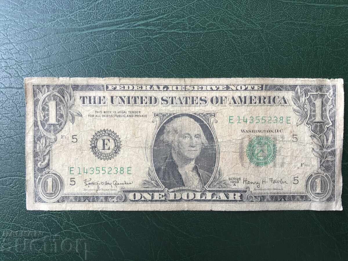 USA America 1 dollar 1963 George Washington USA America 1 dollar 1963 George Washington