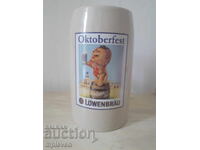 Oktoberfest Löwenbräu Beer Mug