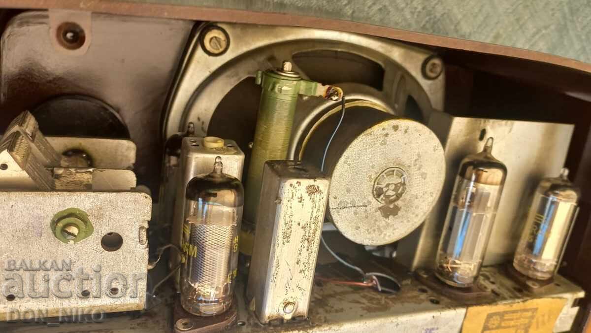 Delivery of Radio receiver "Komsomolets" 1959