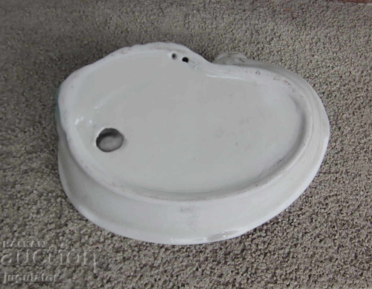 НРБ Българска порцеланова фигура порцеланов пепелник патици - 7 НРБ Българска порцеланова фигура порцеланов пепелник патици - 7