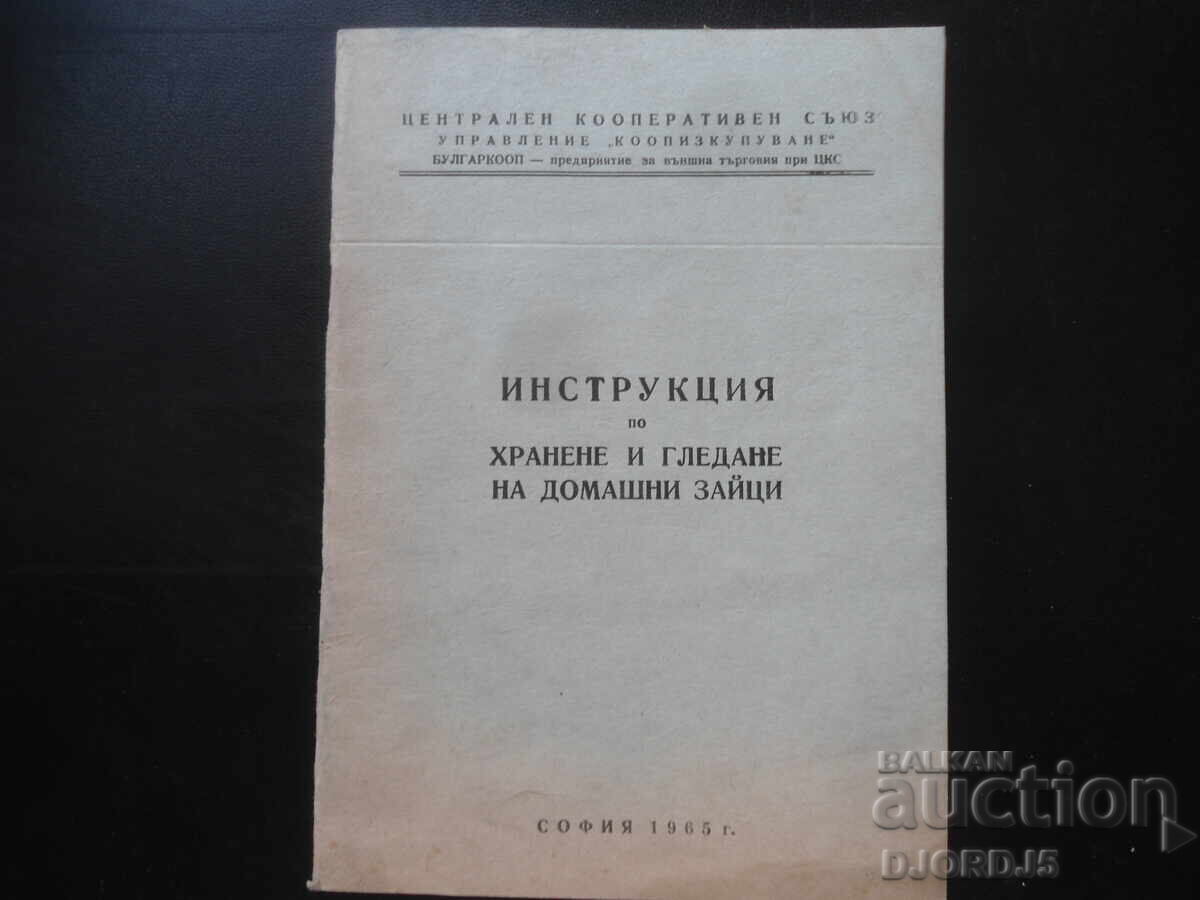 Instrucțiuni pentru hrănirea și îngrijirea iepurilor de casă