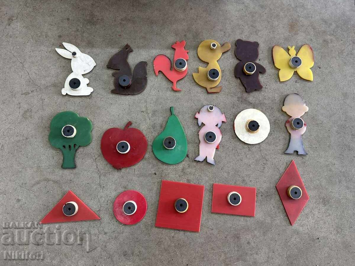 Σοσιαλιστικές Παιδικές Φιγούρες με Μαγνήτη Ουτσεχπρόμ - 7