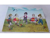 Postcard Mockup and Dolls