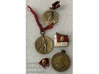Lot de medalii și insigne vechi
