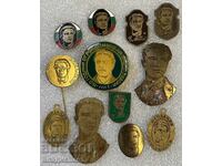 Lot insigne VASIL LEVSKI (fără agrafe/cleme)
