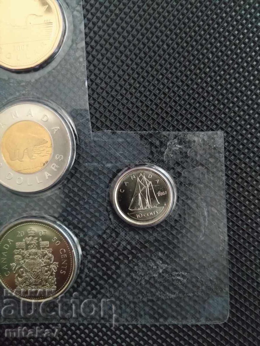 Auction Lot of 2007 coins, Canada Auction Lot of 2007 coins, Canada