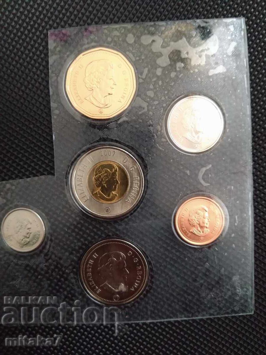 Lot of 2007 coins, Canada - 5 Lot of 2007 coins, Canada - 5