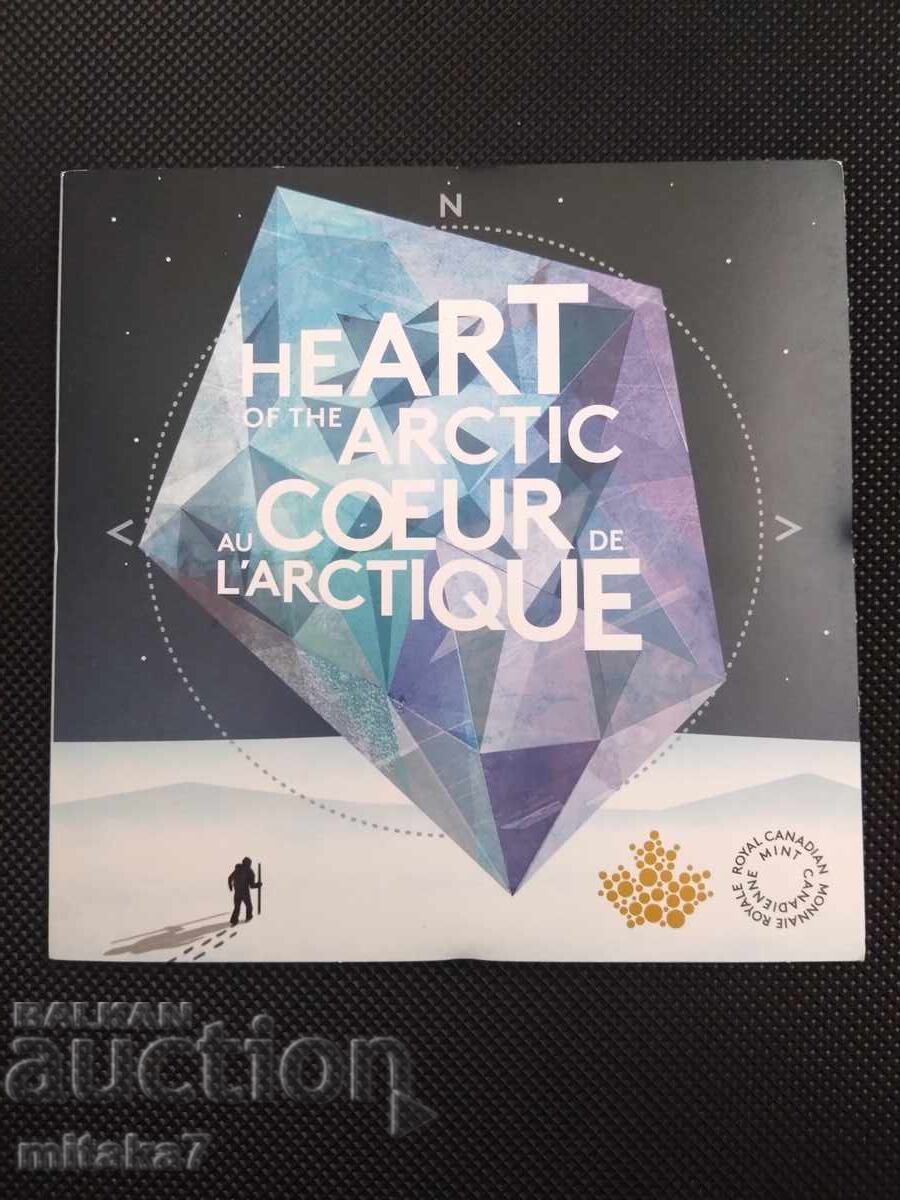 Set of coins 4*25 cents 2013, Canada