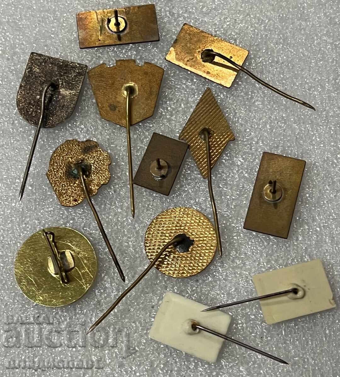 Лот стари Български значки Лот стари Български значки