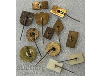 Lot de insigne vechi bulgărești