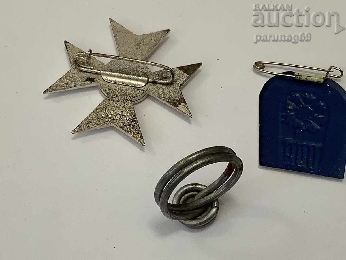 Germany - Third Reich lot of badges and ring - 7