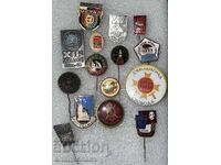 Lot de insigne vechi bulgărești 2