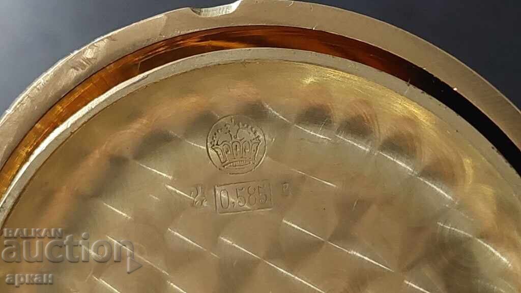 Longines - 14 Carat Gold Watch - Chronograph - Medical - 6