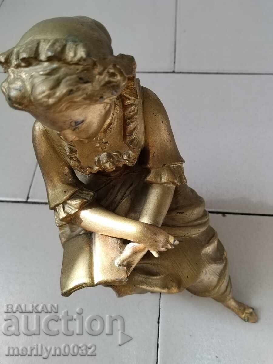 Figurine figure REGULE plastic sculpture early 20th century - 7