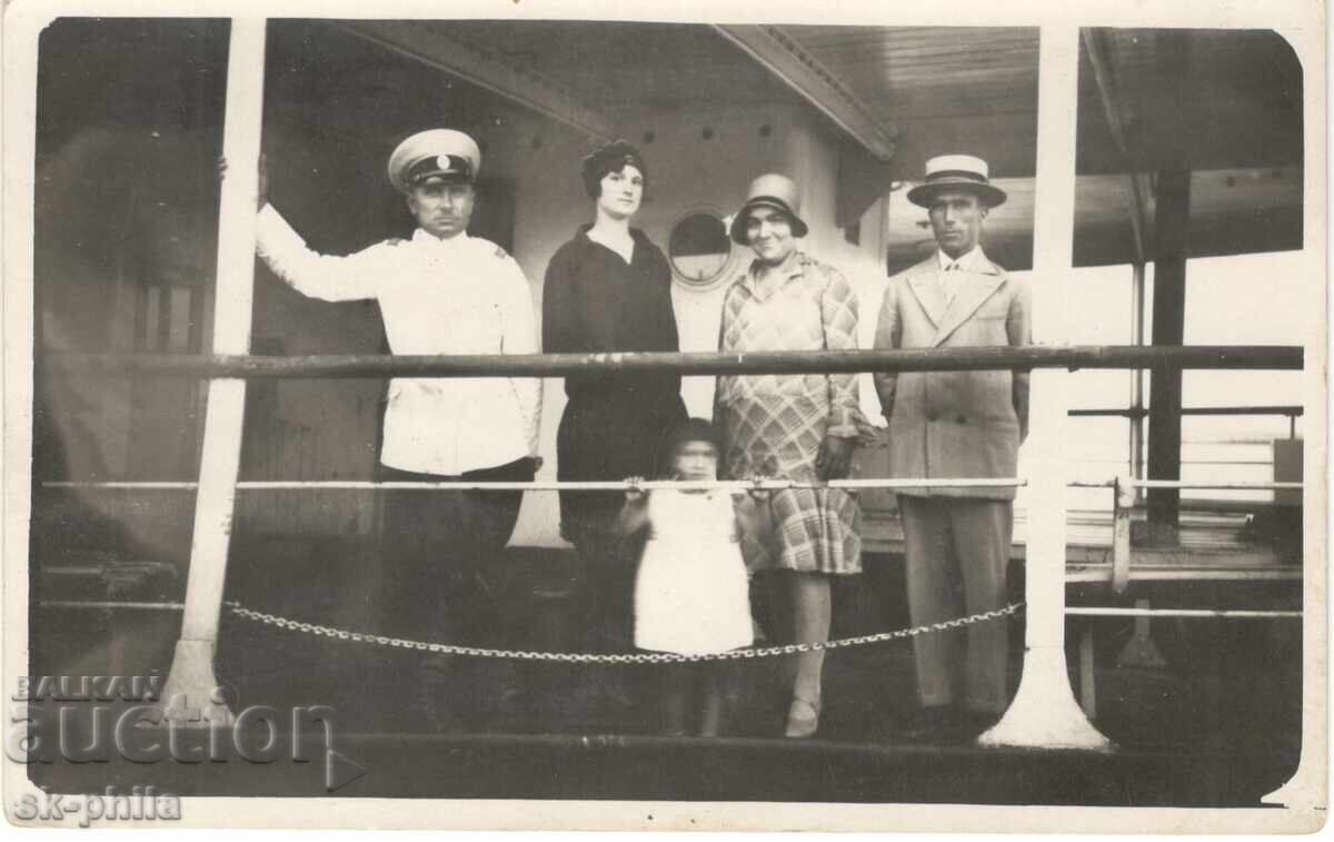 Стара снимка - На кораба