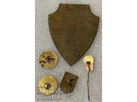 O mulțime de insigne