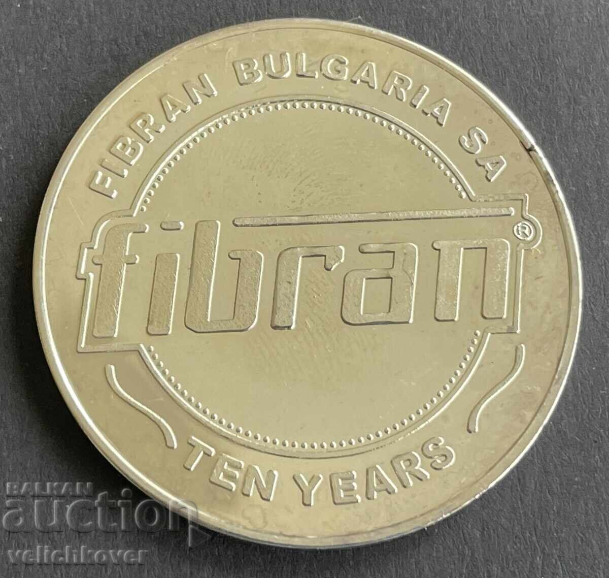 41242 Bulgaria jeton 10g. Firma Fibran Bulgaria 2007g