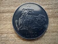 Σαν Μαρίνο - 100 λιρες (1974)