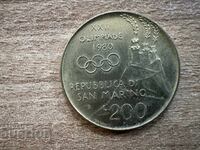 Σαν Μαρίνο - 200 λιρες (1974)