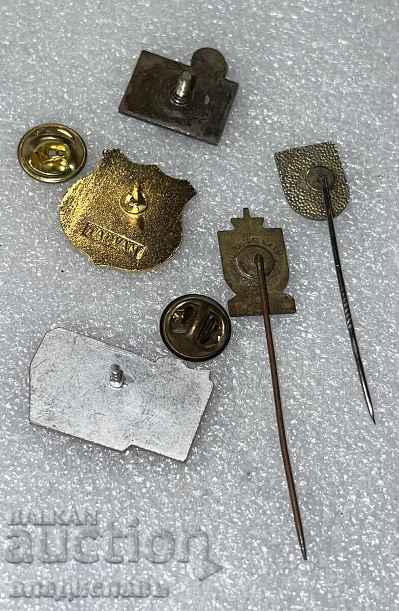Auction  Lot of old sports badges
