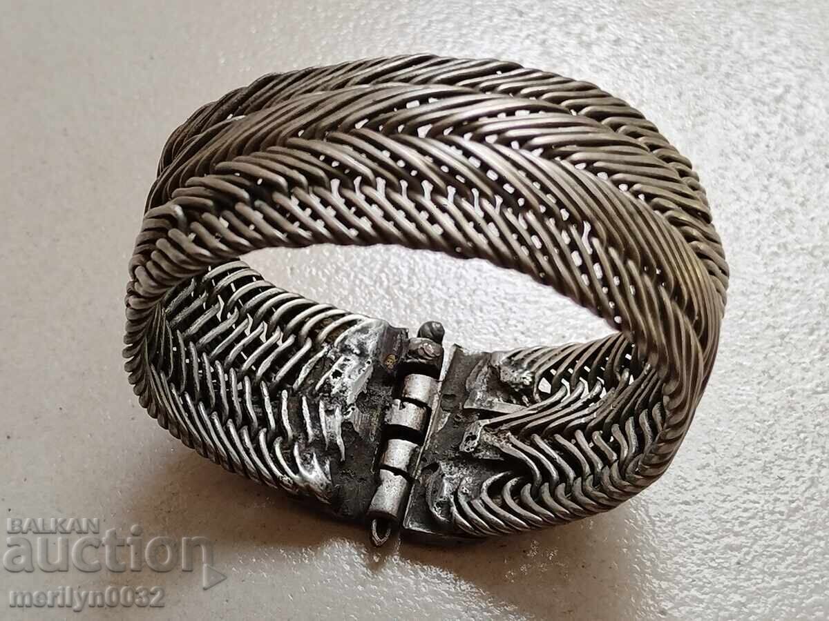 Δημοπρασία Αναγεννησιακό ασημένιο βραχιόλι, κόσμημα, στολίδι, στολίδι