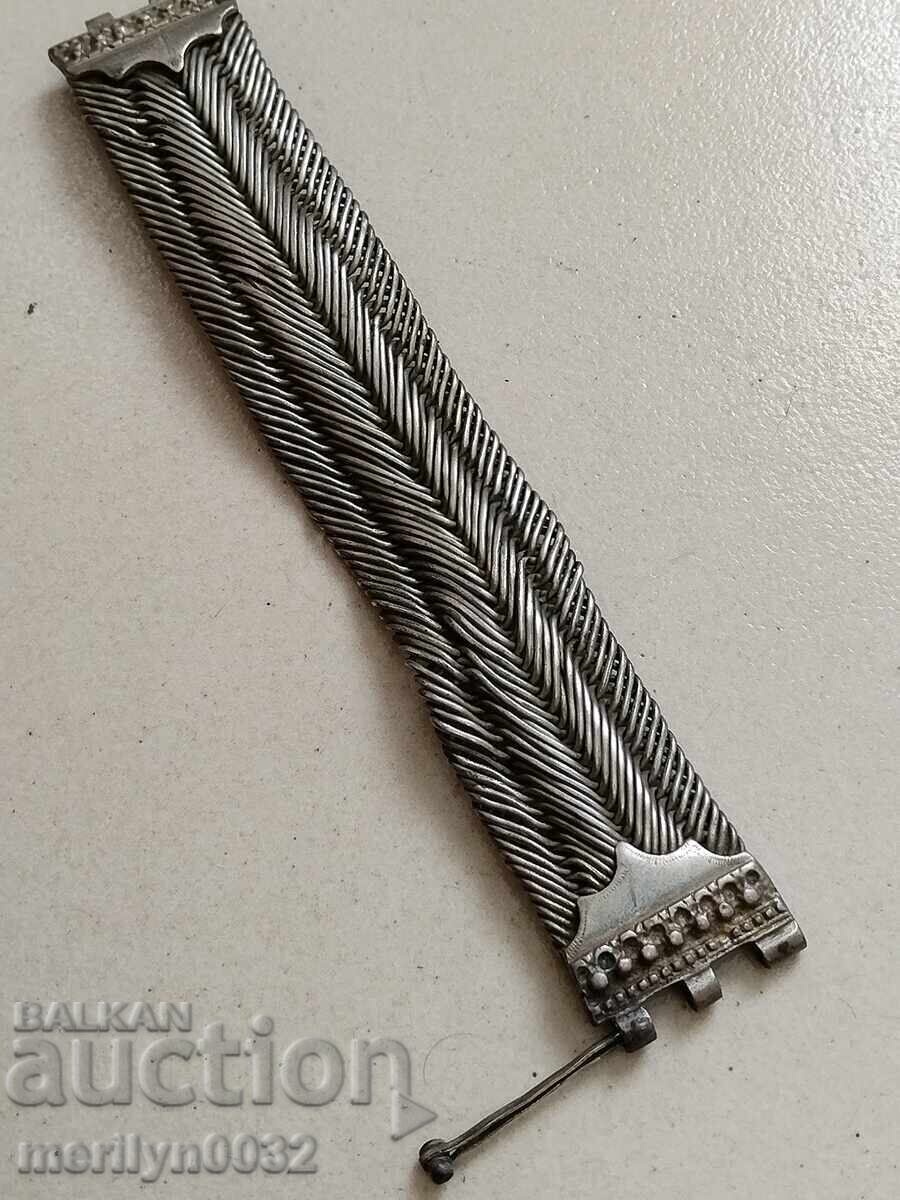 Παράδοση Αναγεννησιακό ασημένιο βραχιόλι, κόσμημα, στολίδι, στολίδι