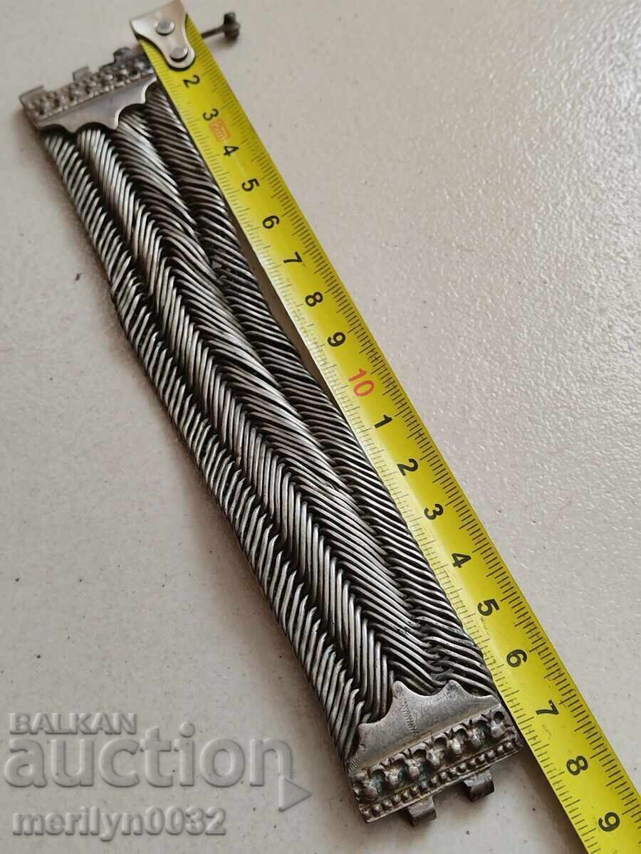 Αναγεννησιακό ασημένιο βραχιόλι, κόσμημα, στολίδι, στολίδι - 5