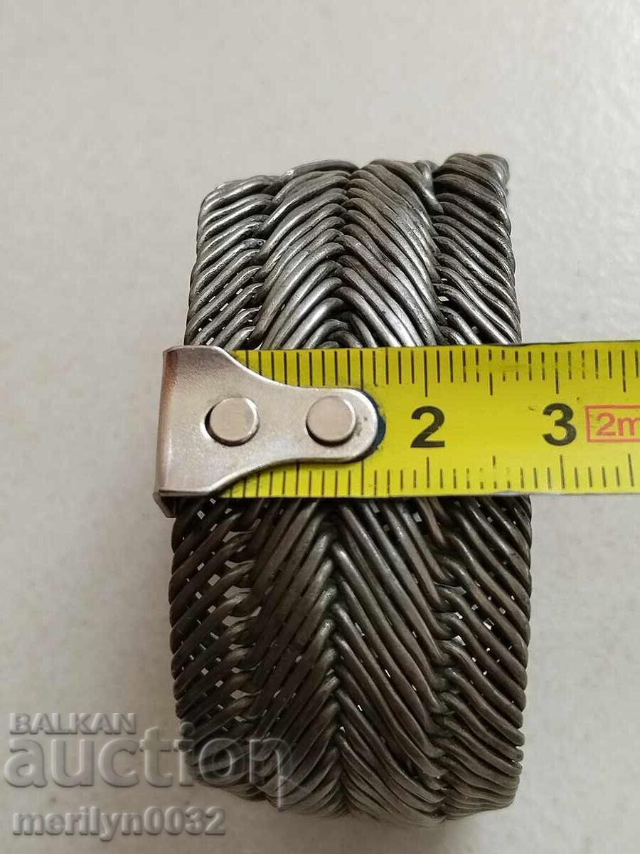 Αναγεννησιακό ασημένιο βραχιόλι, κόσμημα, στολίδι, στολίδι - 6