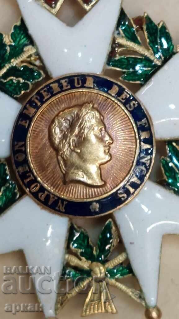 Livrarea Ordin de aur de 18 carate Napoleon Franța