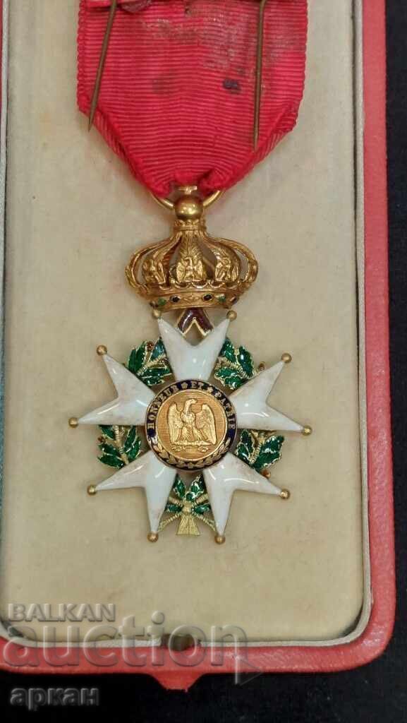 Ordin de aur de 18 carate Napoleon Franța - 6