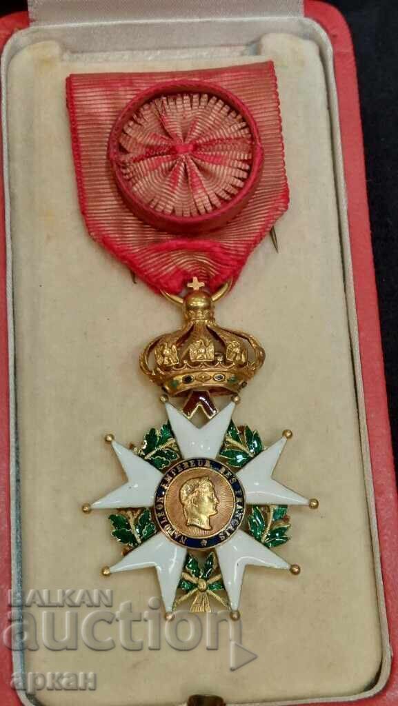 Ordin de aur de 18 carate Napoleon Franța