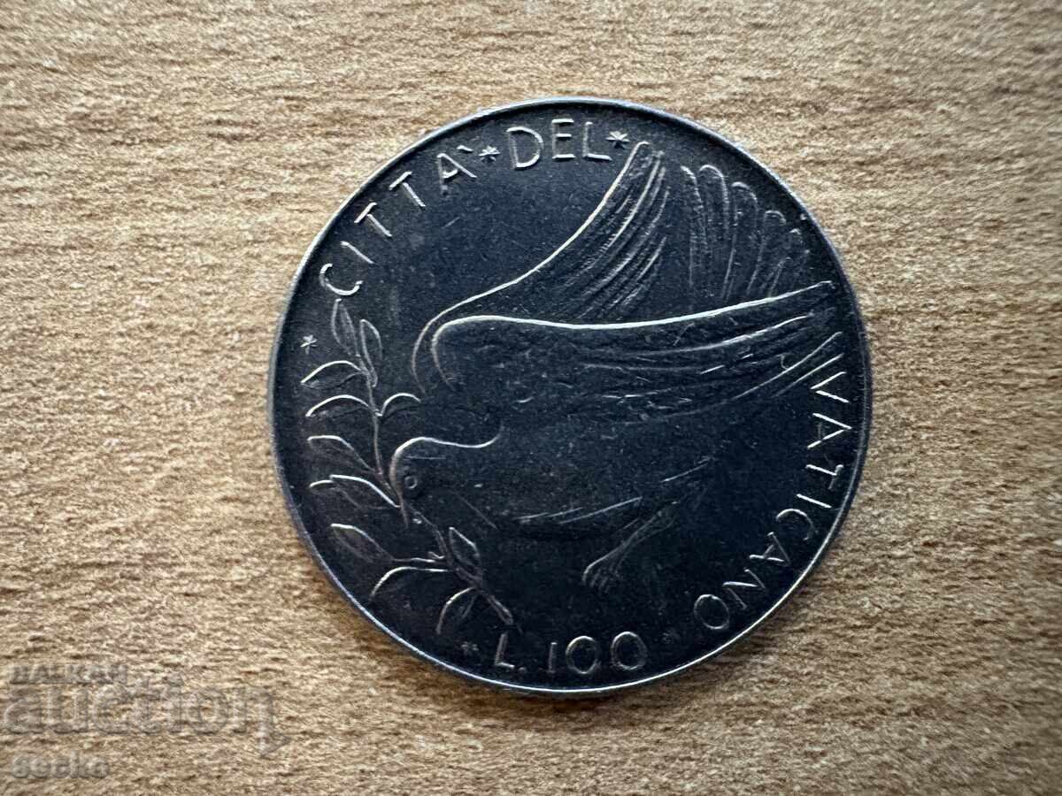 Βατικανό - 100 λιρών (1970)