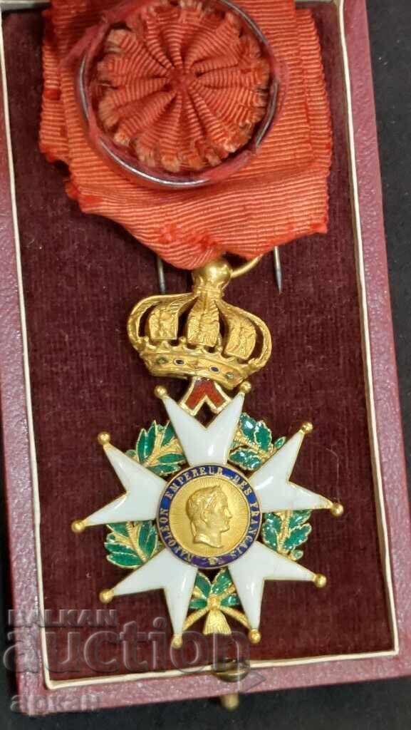 Златен орден 18 карата Наполеон Франция - 7 Златен орден 18 карата Наполеон Франция - 7