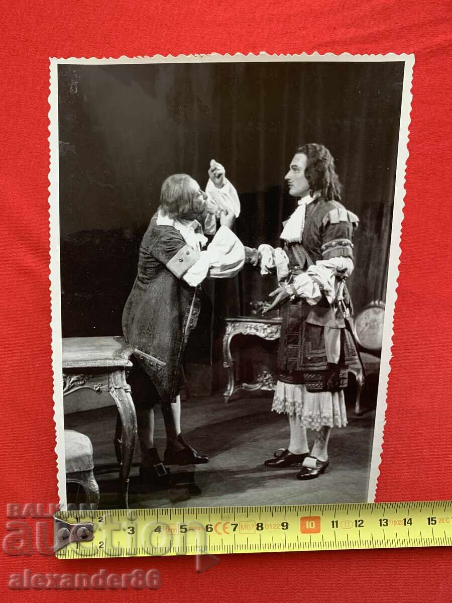 Delivery of "Tartuffe" by Ivan Zapryanov, Vasil Kirkov, Balkan Theatre, 1949